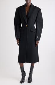 Givenchy Wool Blend Cocoon Coat