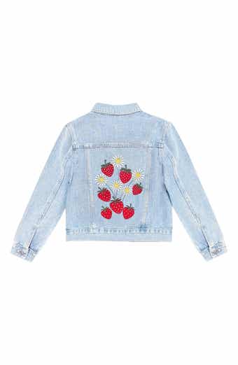 Kids' Strawberry Denim Jacket