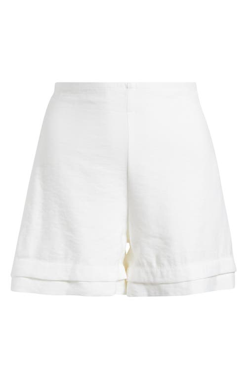 Shop Boamar Riot Cover-up Shorts In Ivory