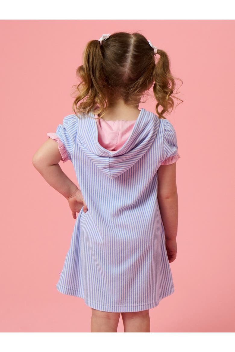 Peppa Pig Terry Full-Zip Cover-Up, Alternate, color, Periwinkle Stripe Peppa Pig