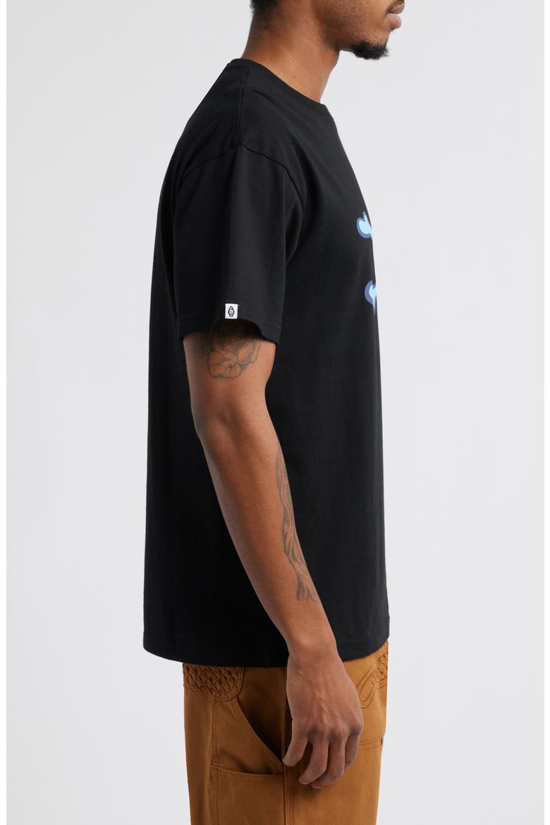 Cones & Bones Graphic T-Shirt, Alternate, color, BLACK