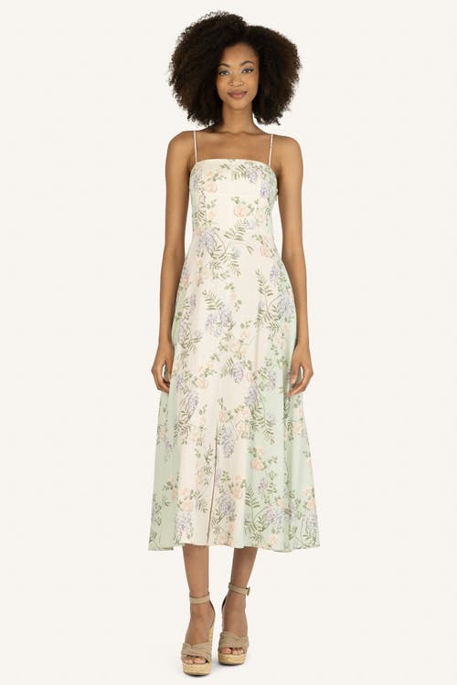 Super Natural by Secret Mission Sue Dress in Pastel Floral Road Print at Nordstrom, Size X-Small