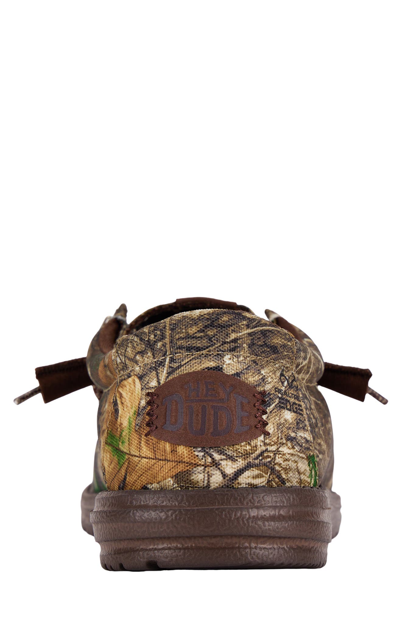 x Realtree Wally Edge Slip-On, Alternate, color, BROWN/ NATURAL