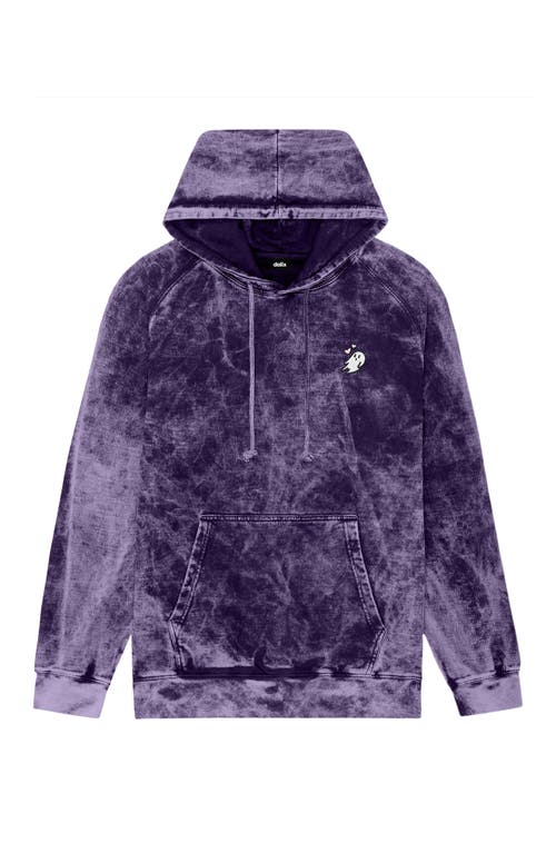 Dalix Womens Heartly Ghost Mineral Washed Hoodie