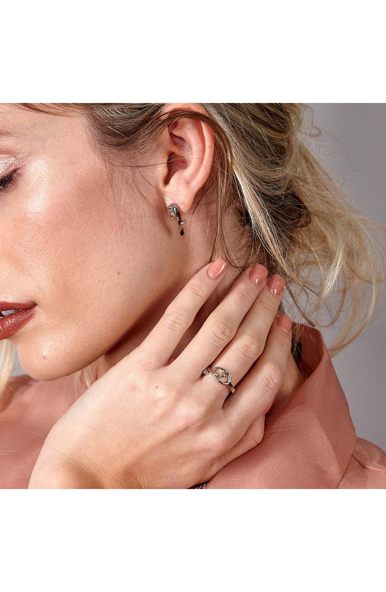 Lucy Quartermaine Q Ring, Alternate, color, Sterling Silver