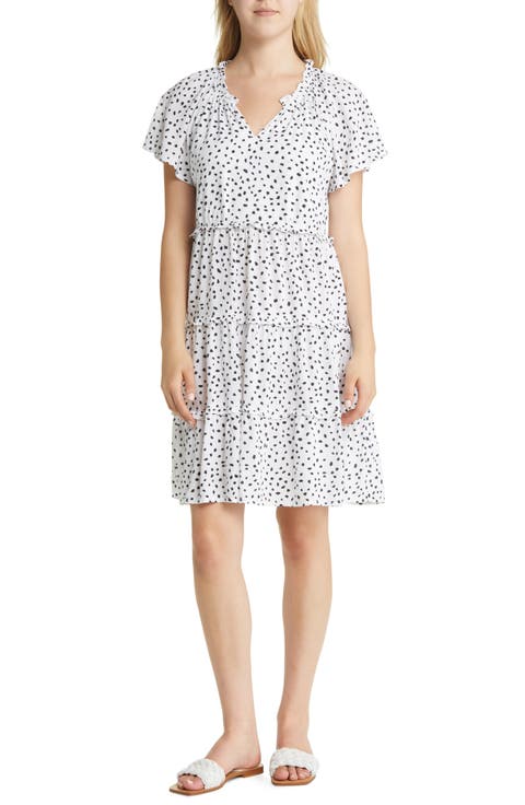 Women's Camila Floral Flutter Sleeve Dress