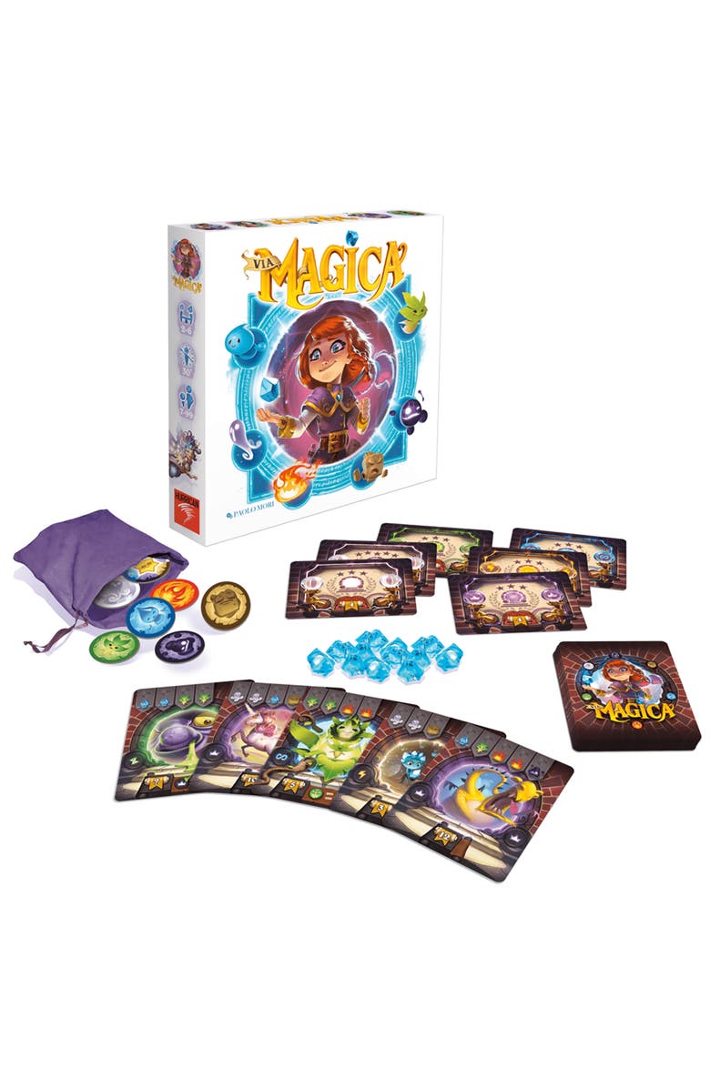 Hurrican Via Magica Light Strategy Card Game, Ages 7+, 30 Min, Alternate, color, Multicolored