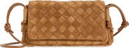 Bottega Veneta Notturno Intrecciato Suede Crossbody