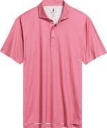 johnnie-O Tini Dancer Martini Print Featherweight Performance Polo