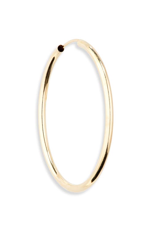 Bony Levy Essentials 14k Gold Thin Hoop Earrings In Gold