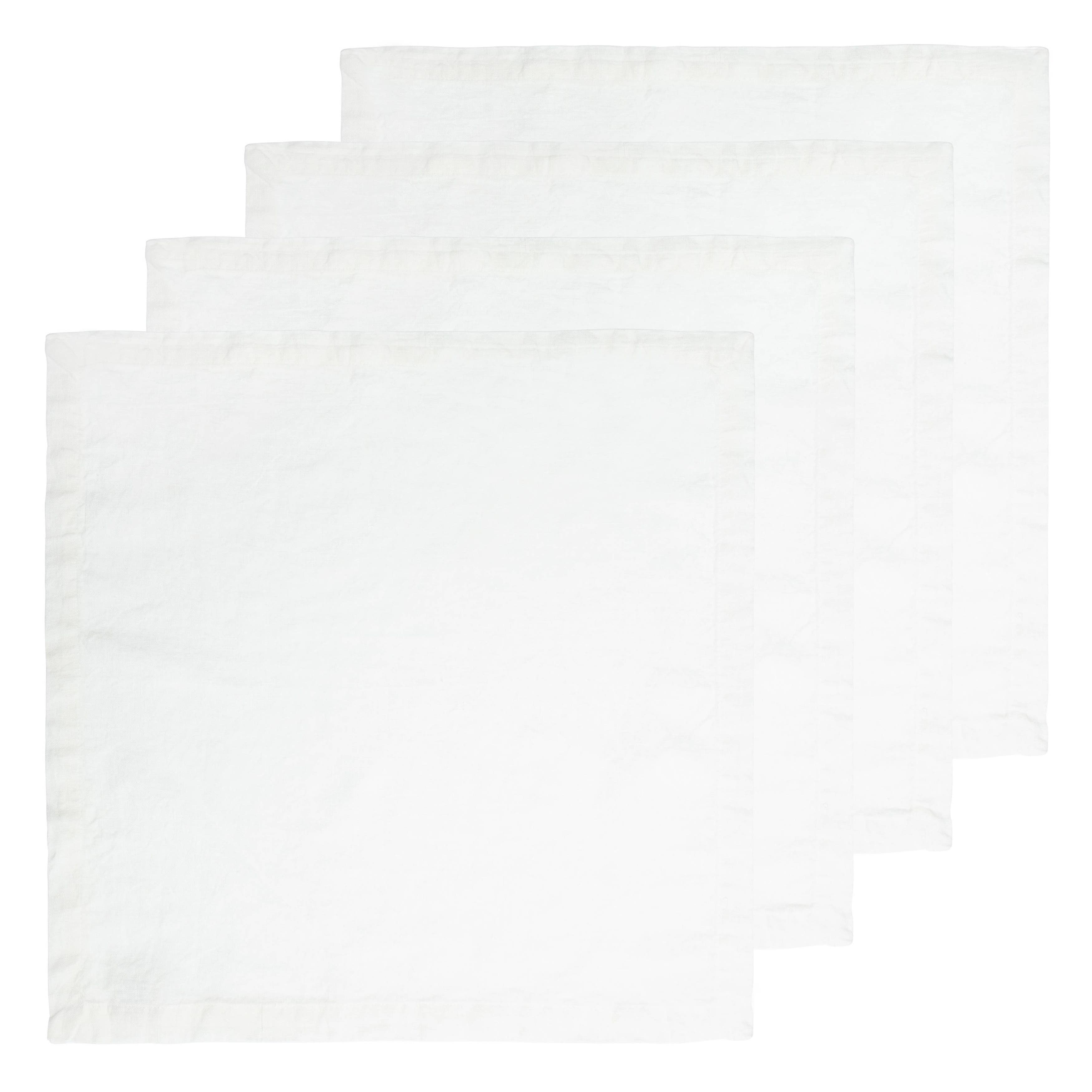 White 21" x 21"
