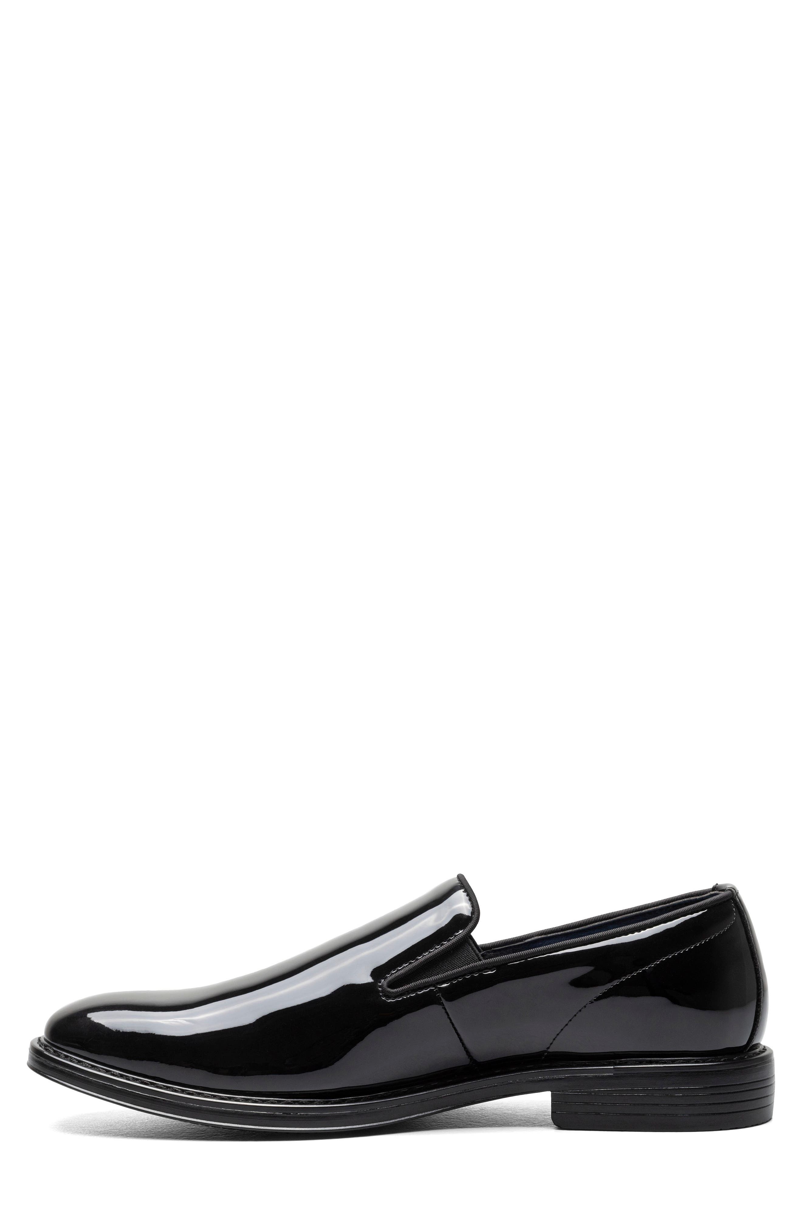 NUNN BUSH Centro Flex Formal Loafer - Wide Width Available, Alternate, color, Black Patent