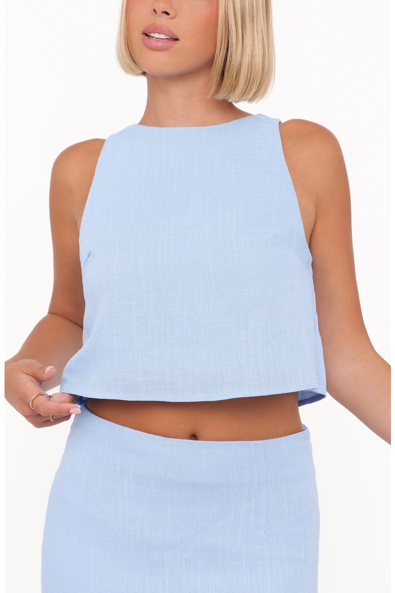 Madison Crop Tank, Alternate, color, BLUE