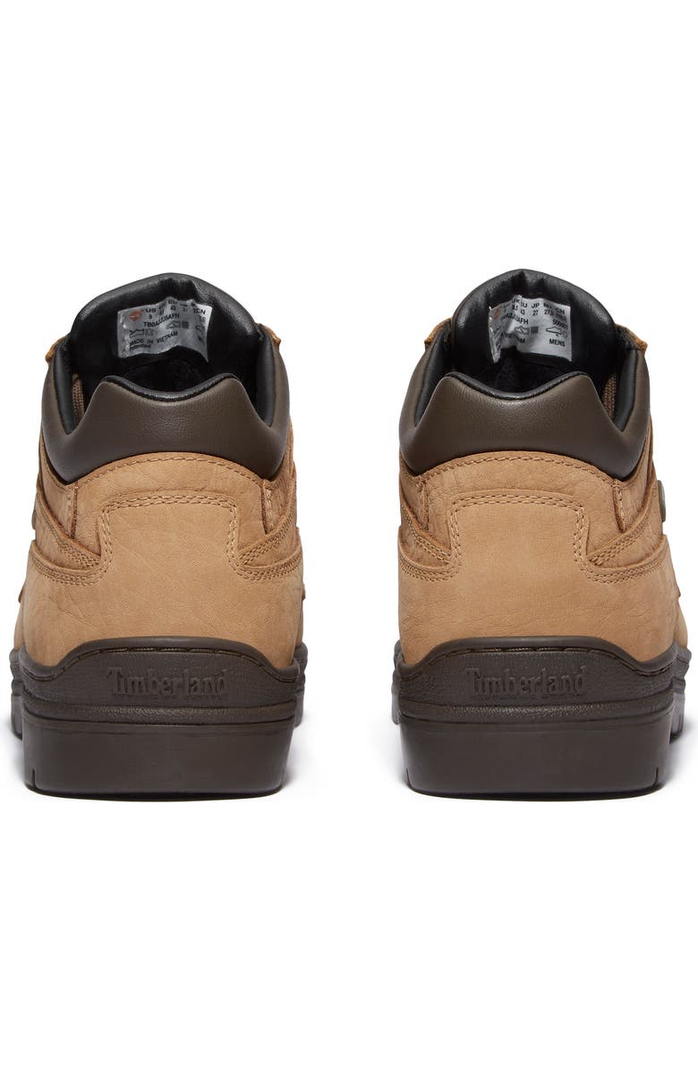 Timberland Mid Lace-Up Moc Toe GORE-TEX<sup>®</sup> Shoe, Alternate, color, Medium Beige Nubuck/ Dark Brow