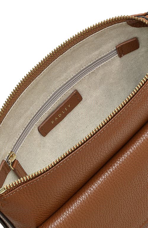 Radley London Colebrook Close Small Leather Crossbody Bag In Indus Tan