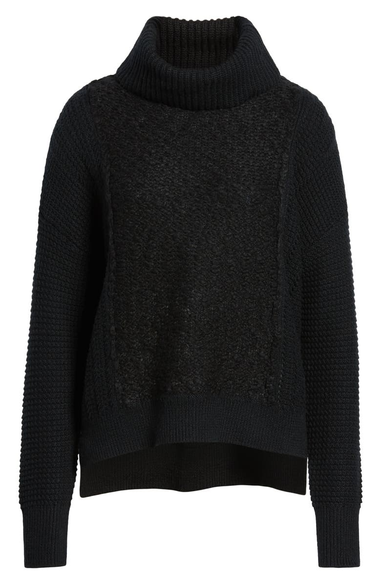 Caslon<sup>®</sup> Cowl Neck Bouclé Sweater, Alternate, color,