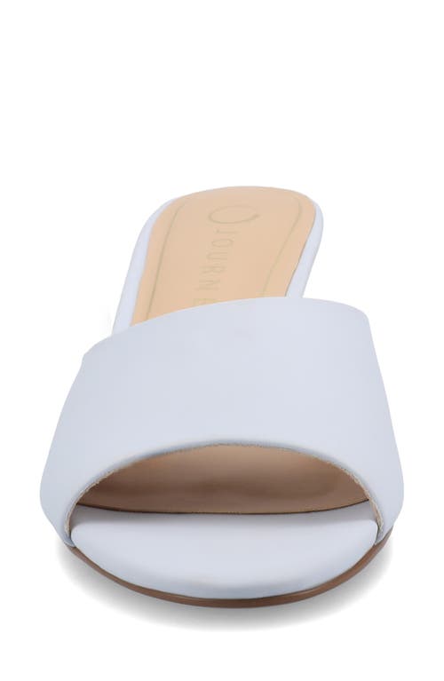 JOURNEE COLLECTION JOURNEE COLLECTION JEYLAH KITTEN HEEL SLIDE SANDAL 