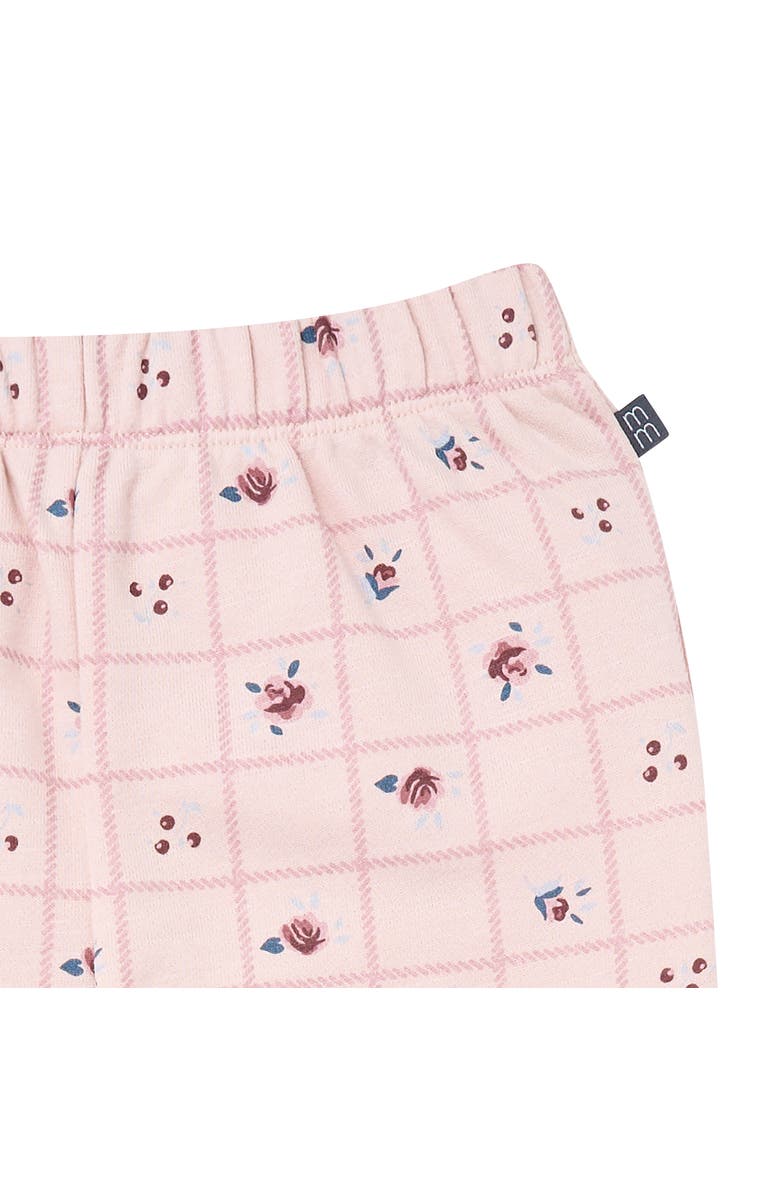 Modern Moments<sup>™</sup> by Gerber Drop Shoulder Sweatshirt and Sweatpant Set, Alternate, color, Pink Happy Place