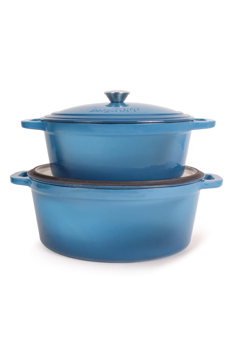 BergHOFF Neo 6-Piece Cast Iron Set, Alternate, color, Blue