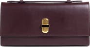 Favorite Daughter Leather Top Handle Convertible Clutch