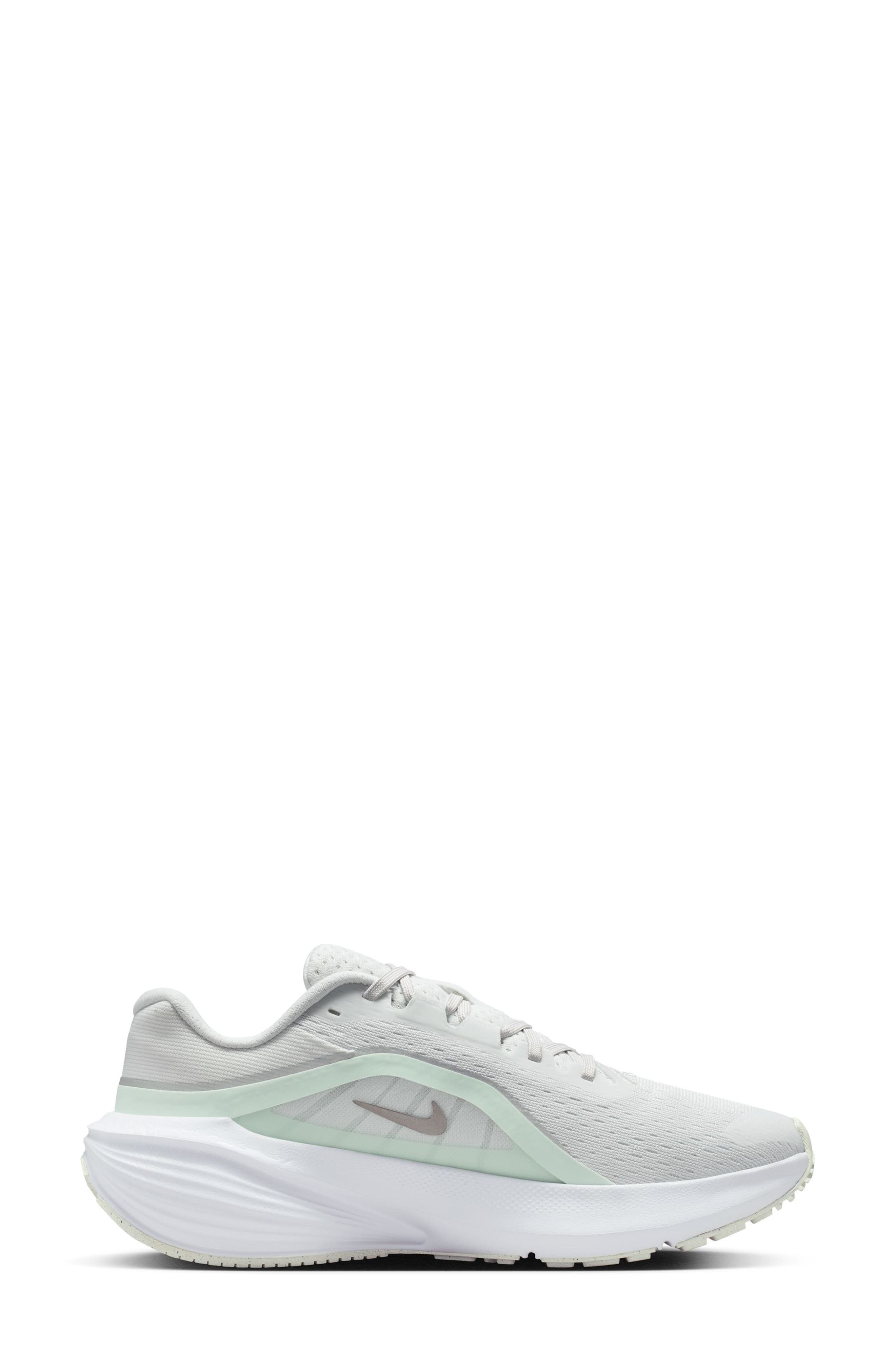 Downshifter 14 Running Shoe, Alternate, color, WHITE/ SILVER/ BARELY GREEN