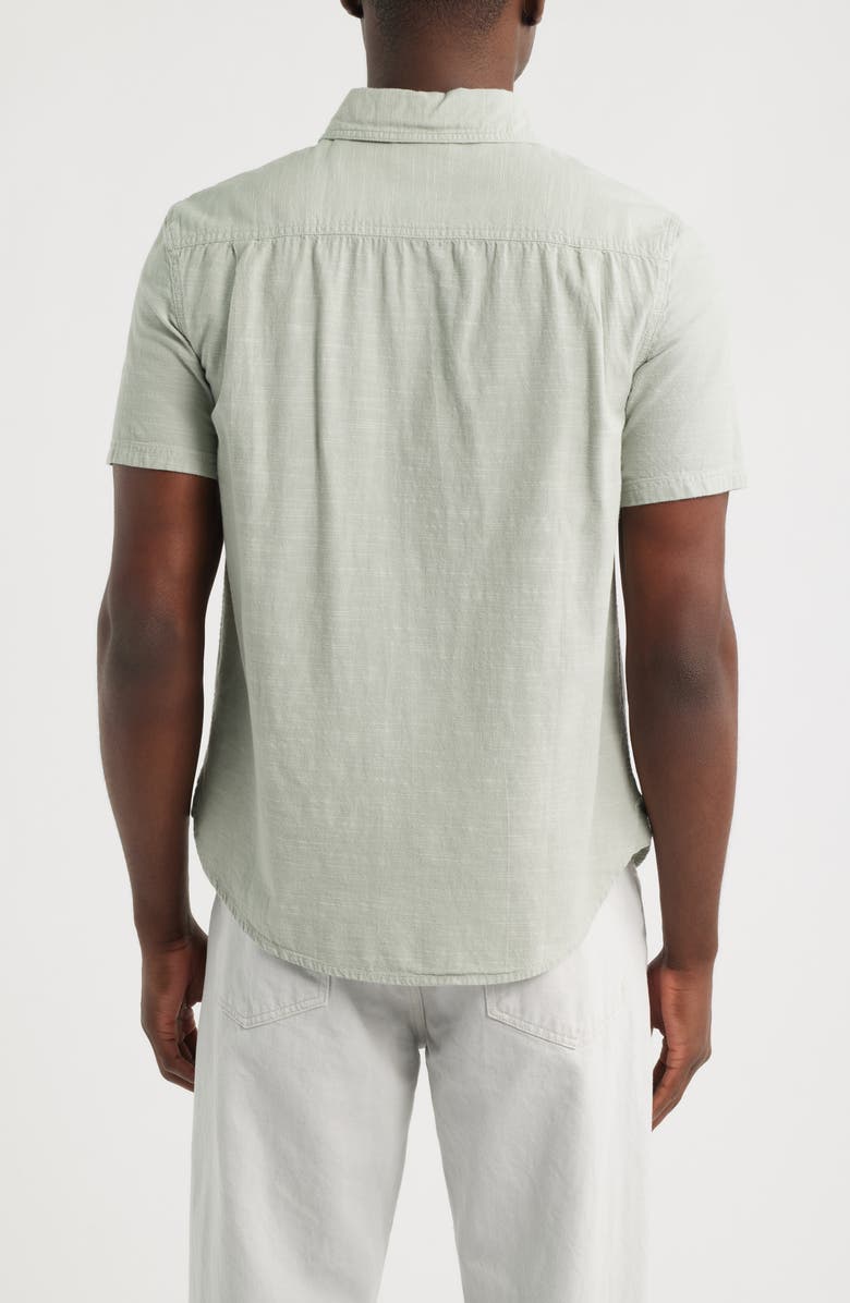 AG Mason Classic Fit Short Sleeve Button-Up Work Shirt, Alternate, color, Faded Moss