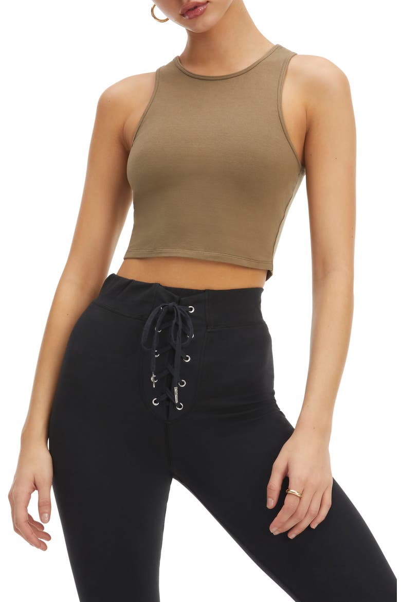 Crop Muscle Tank, Main, color, SEA TURTLE008
