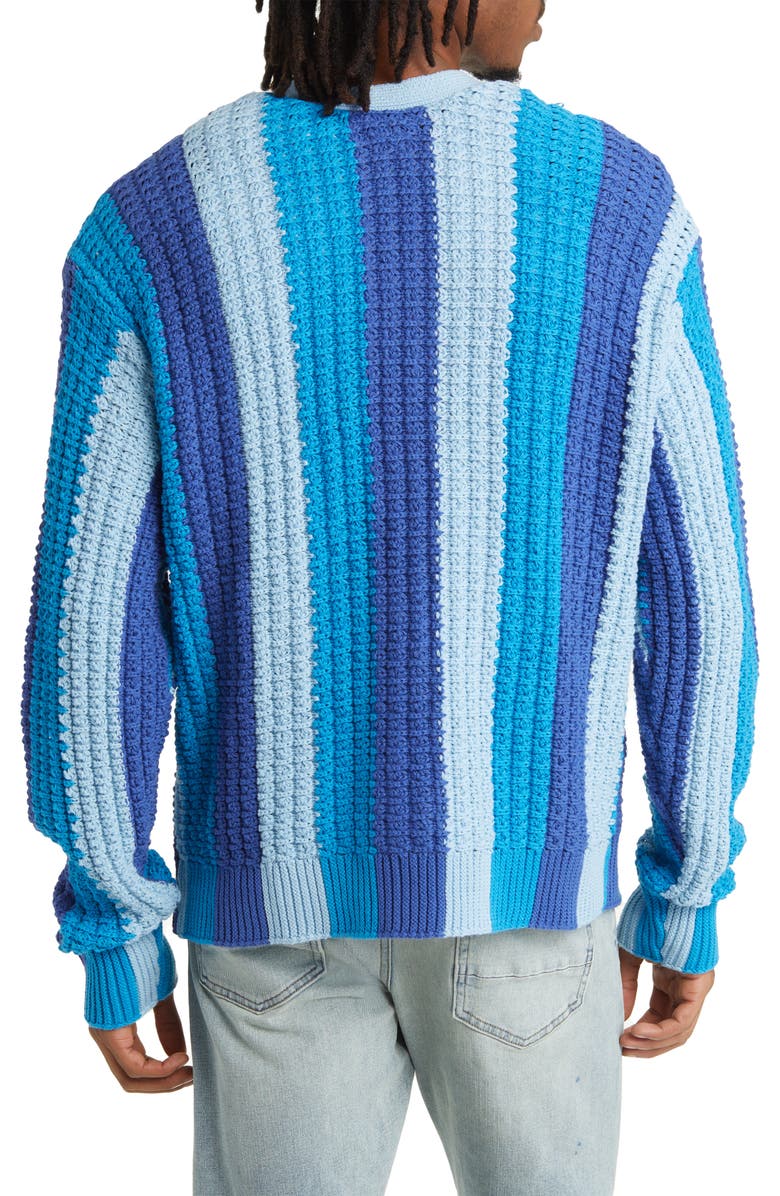 PacSun Freddy Dawn Stripe Cotton Cardigan, Alternate, color,
