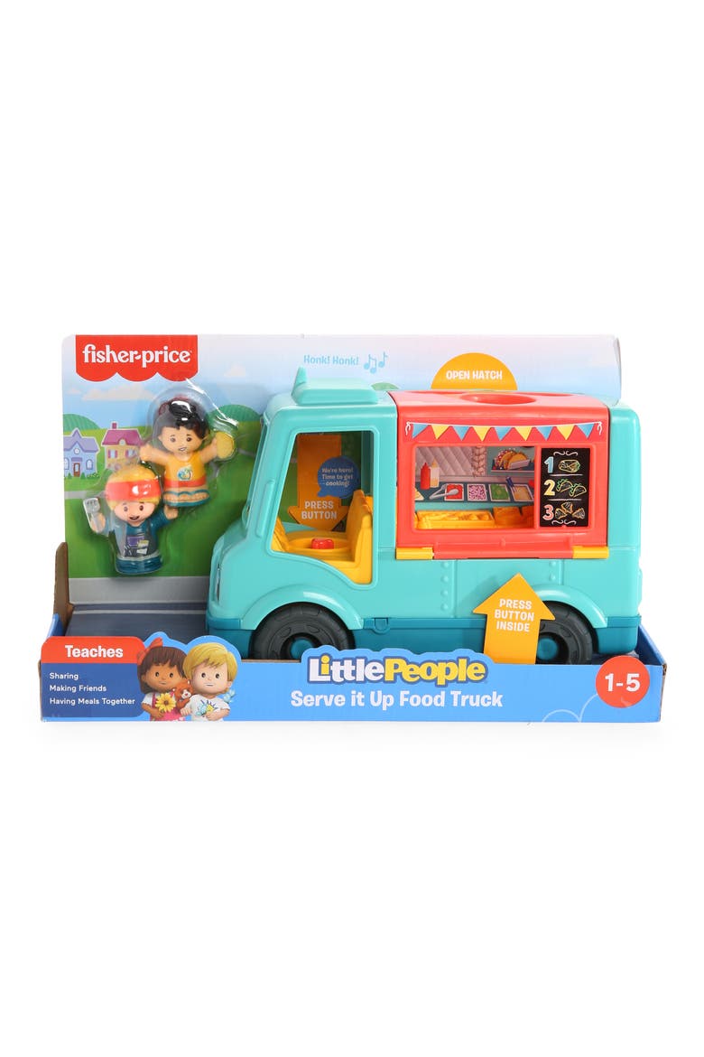 Fisher-Price® Little People® Serve It Up Food Truck, Main, color, ASST