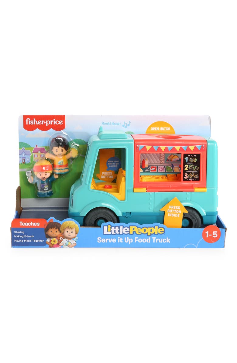 FISHER PRICE Fisher-Price<sup>®</sup> Little People<sup>®</sup> Serve It Up Food Truck, Main, color,
