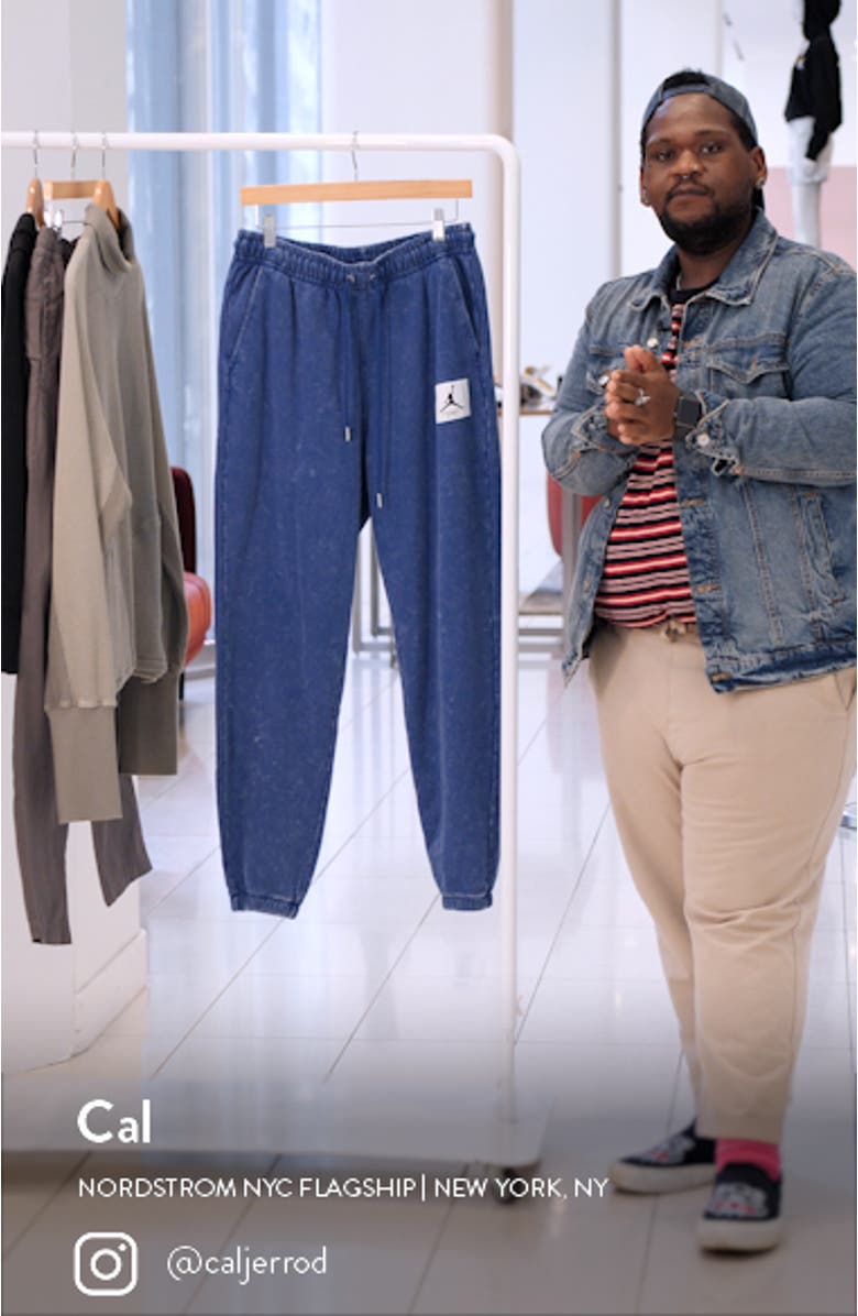 Essentials Statement Fleece Sweatpants, sales video thumbnail