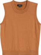 Tahari ASL Cotton Blend Sweater Vest