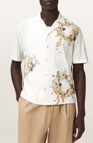 AllSaints Fleur Lis Camp Shirt