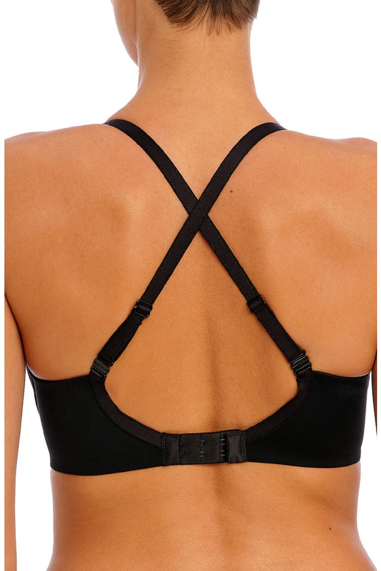 Undetected Underwire Convertible T-Shirt Bra, Alternate, color, BLACK
