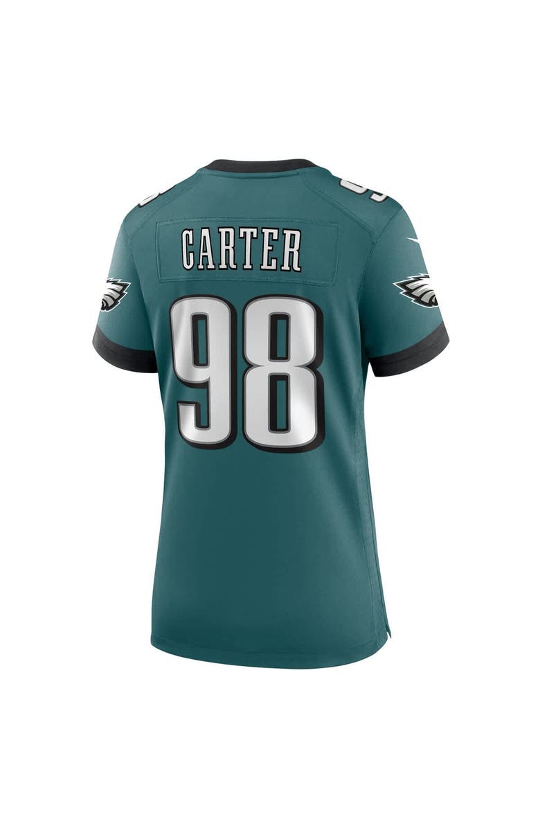 Nike Women's Nike Jalen Carter Midnight Green Philadelphia Eagles Team Game Jersey, Alternate, color, Green