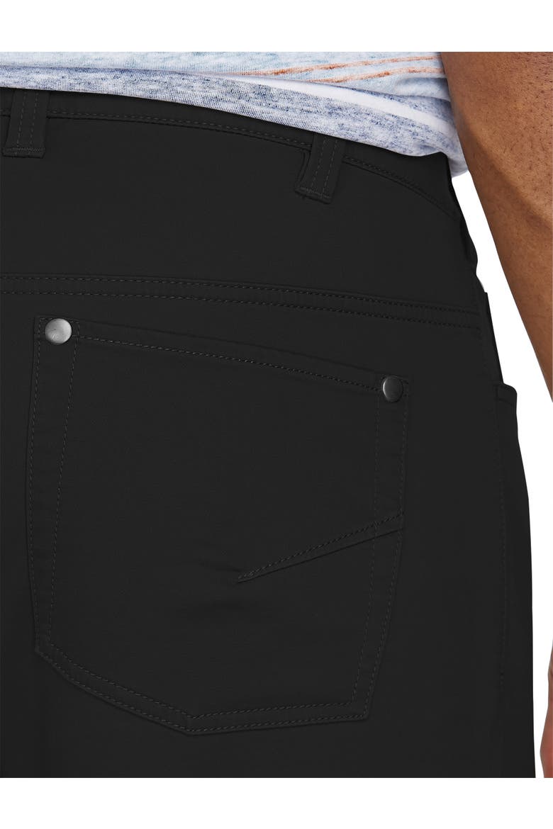 Big & Tall 5-Pocket Everyday Stretch Twill Pants, Alternate, color, MIDNIGHT BLACK