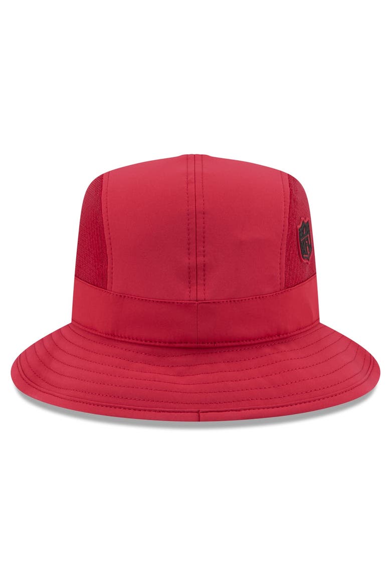 Men's New Era Cardinal Arizona Cardinals 2026 Sideline Bucket Hat, Alternate, color, Cardinal