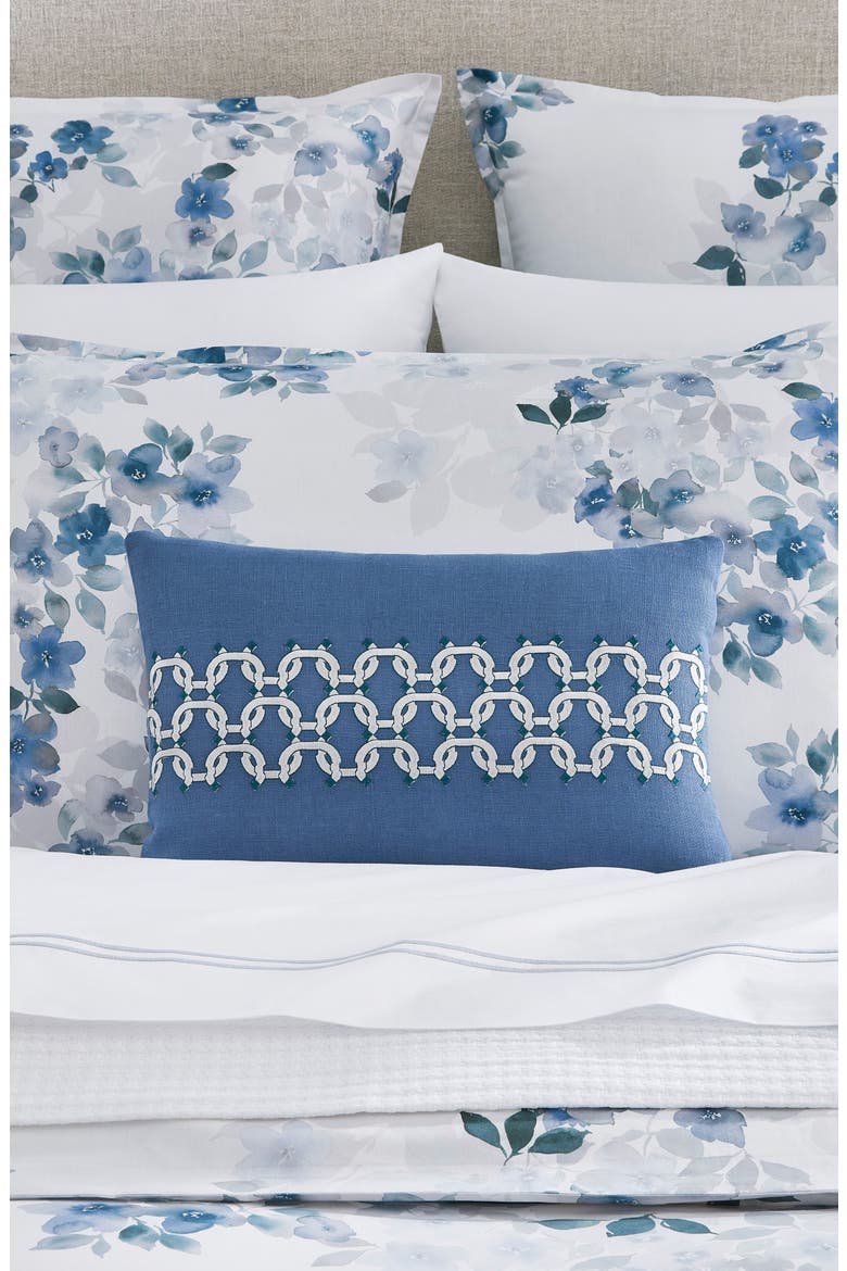 Bardi Accent Pillow, Alternate, color, CADET/ GREY