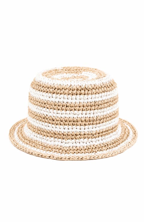 Brigitte Handwoven Raffia Sun Hat