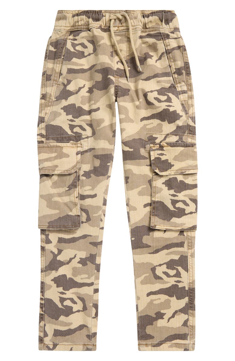 Joe's Kids' Camo Print Slim Cargo Joggers, Main, color, 