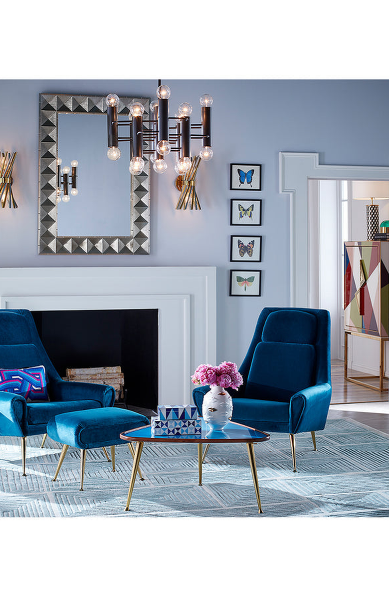 Jonathan Adler Gilded Gala Round Vase, Alternate, color, 