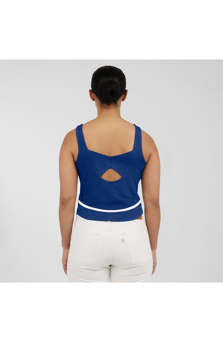 WEAR by Erin Andrews Women's WEAR by Erin Andrews  Royal Los Angeles Dodgers Square Neck Tank Top, Alternate, color, 