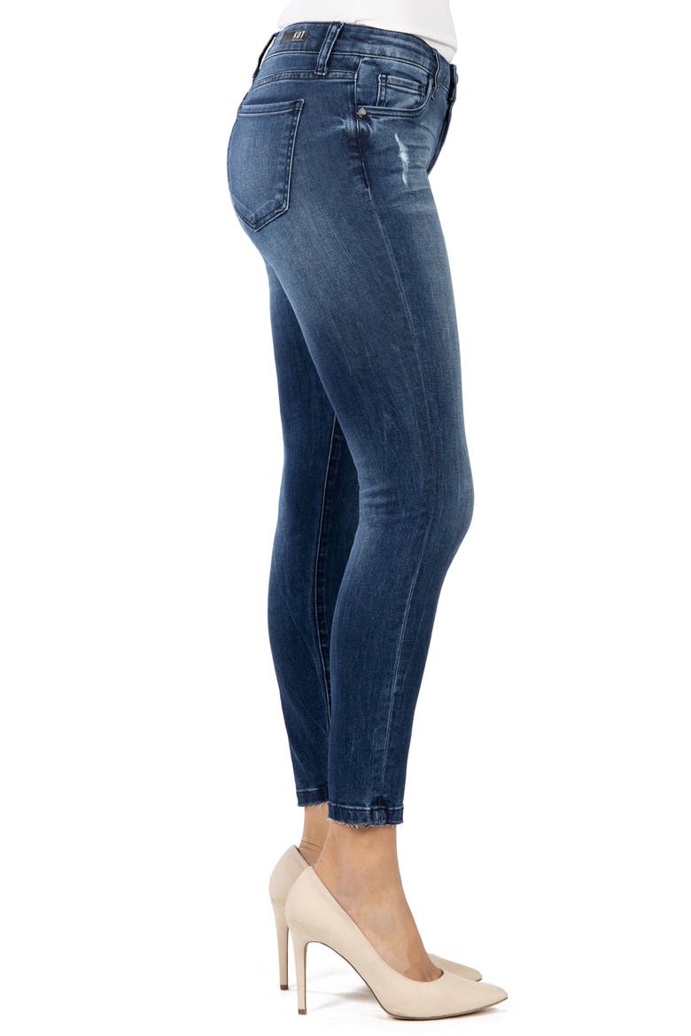 Donna Ankle Skinny Jeans, Alternate, color, DAYDREAM