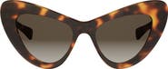 CELINE Triomphe 55mm Cat-Eye Sunglasses