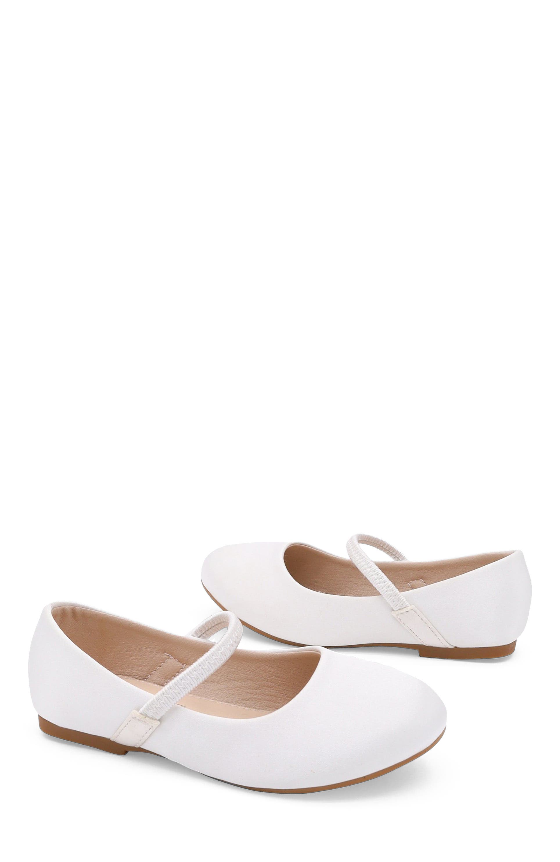 Kailee P Freeman Satin Mary Jane Flats, Alternate, color, 