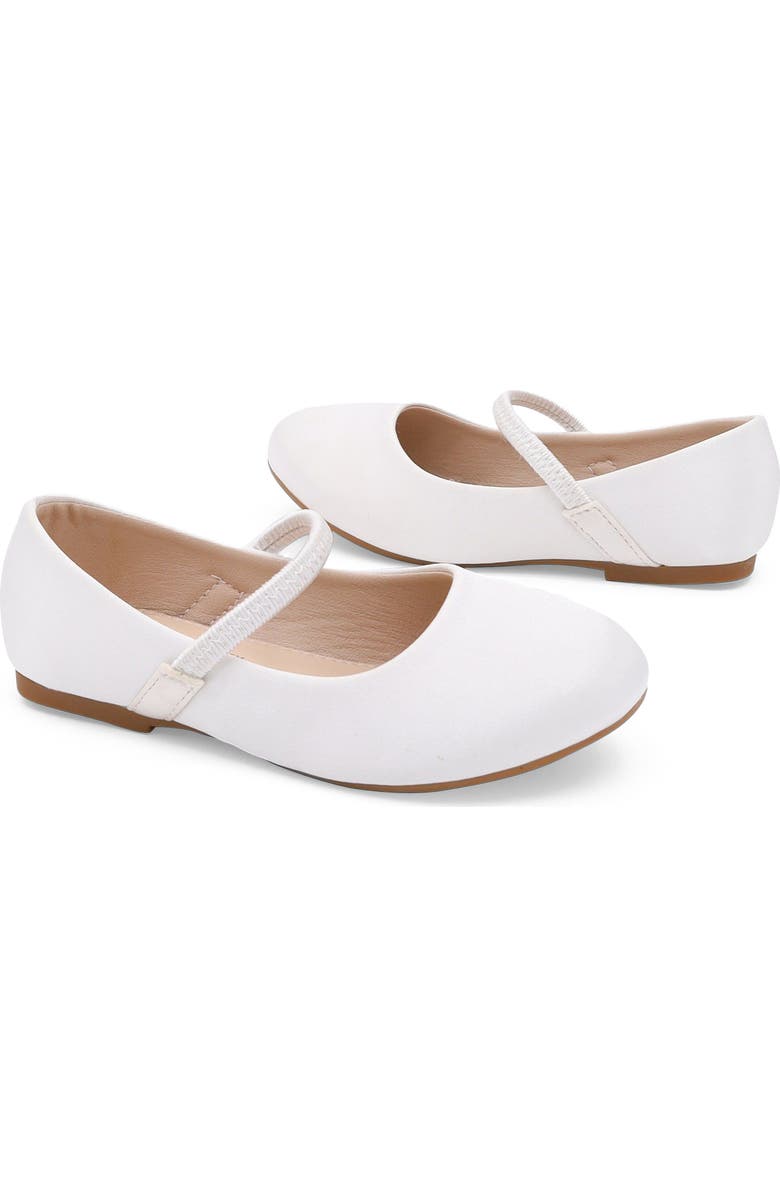 Kailee P Freeman Satin Mary Jane Flats, Alternate, color,