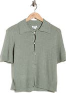 Vigoss Slub Collared Sweater