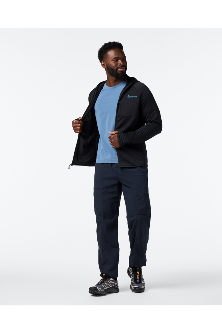 Otero Fleece Full-Zip Hooded Jacket - Men's, Alternate, color, Cotopaxi Black