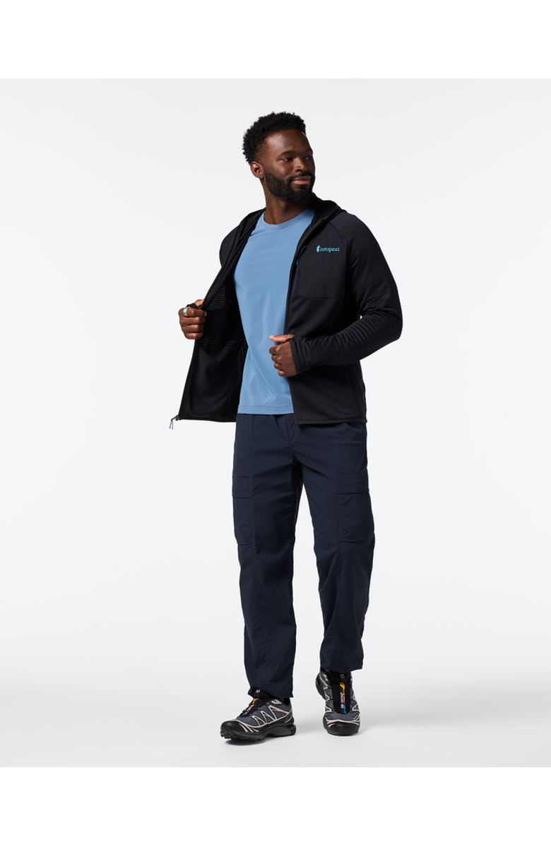 Cotopaxi Otero Fleece Full-Zip Hooded Jacket - Men's, Alternate, color, Cotopaxi Black