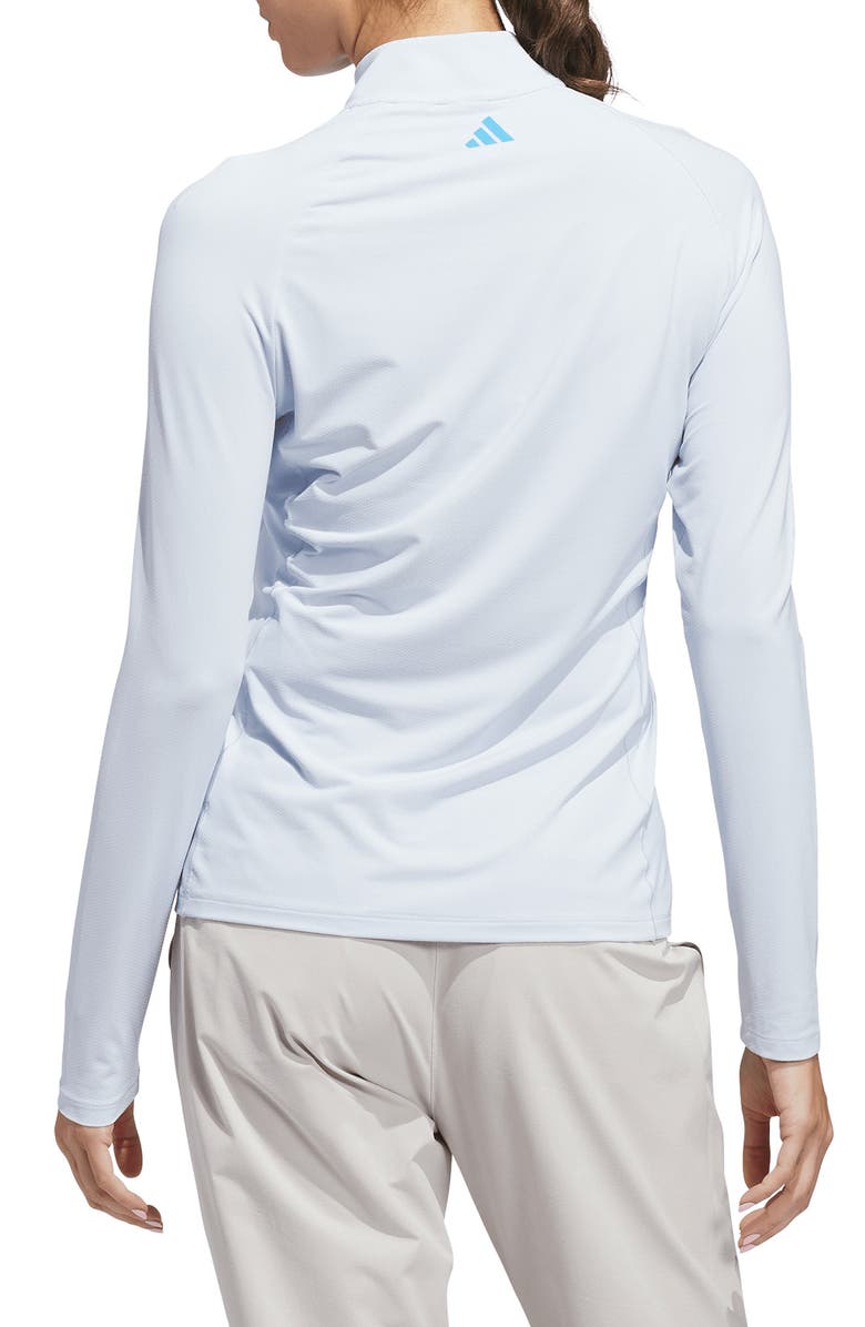 adidas Ultimate Solid Quarter Zip Pullover, Alternate, color, Blue